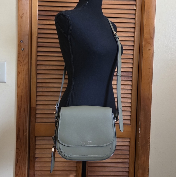 Marc Jacobs Handbags - GC Marc Jacobs New York Mini Rider Olive Crossbody Bag